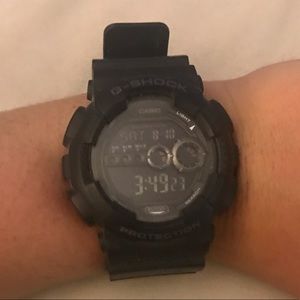All black matte Casio G Shock